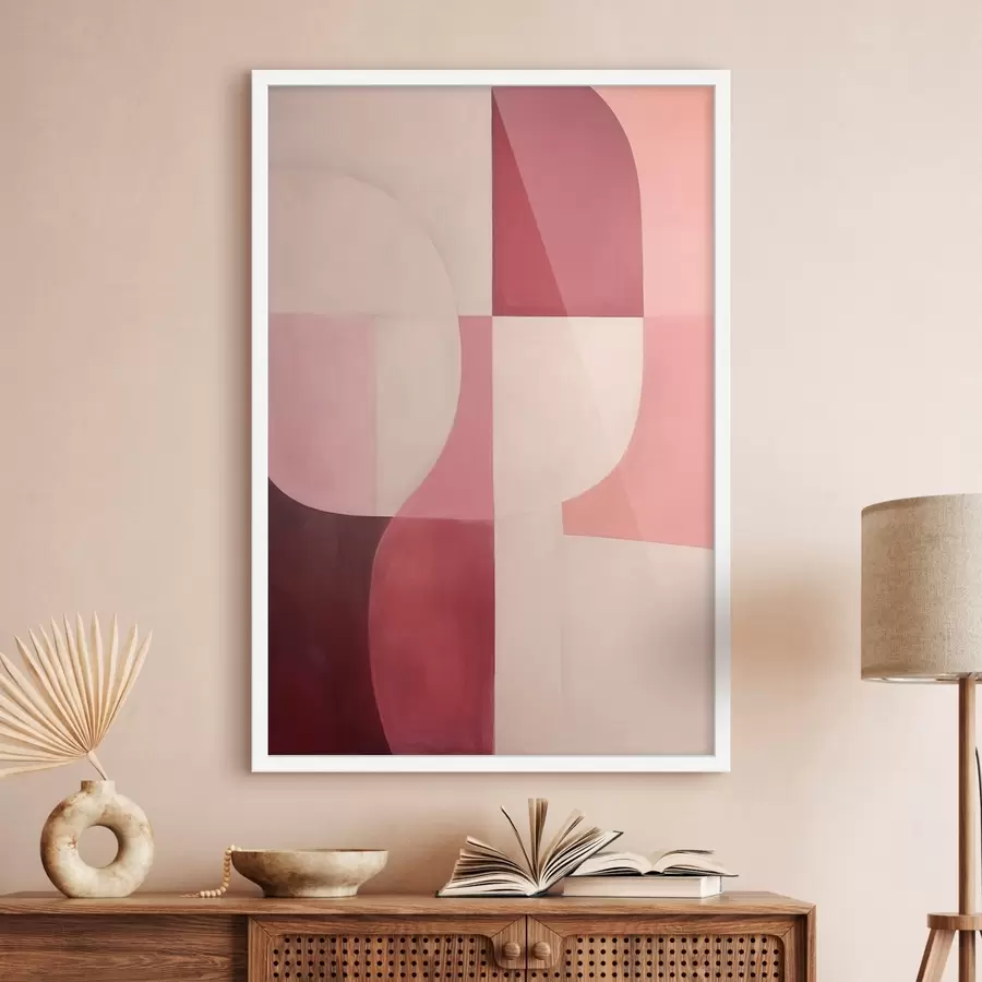 Fototapet Kompozice plynulých tvarů f46989