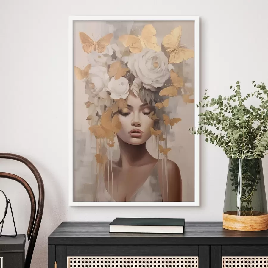 Fototapet Portrét dívky f47005