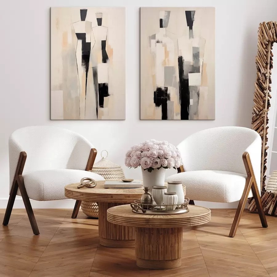 Obraz Abstraktní pár Č. m01111