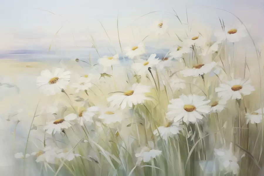 Fototapet Květinové pole w05035