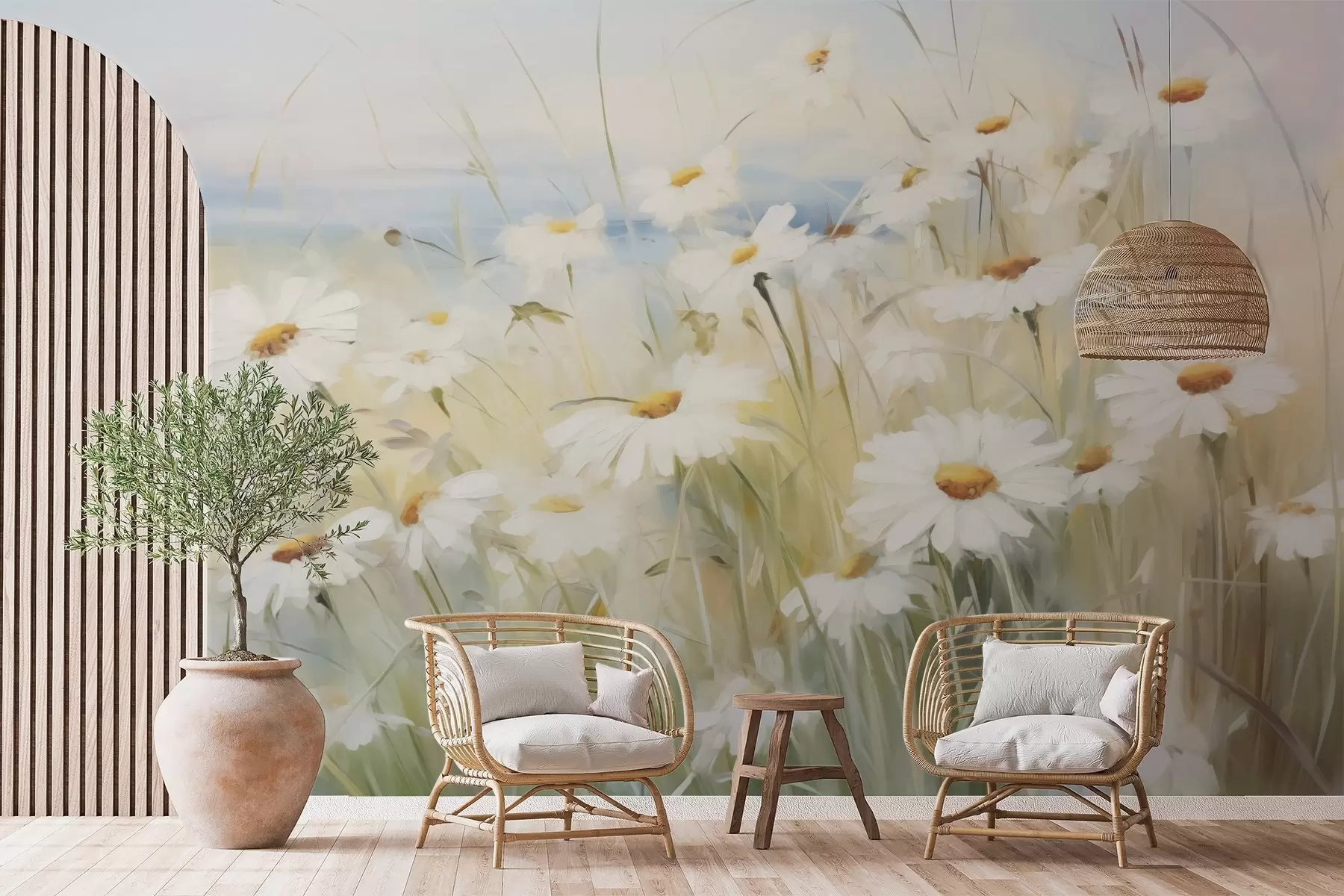 Fototapet Květinové pole w05035