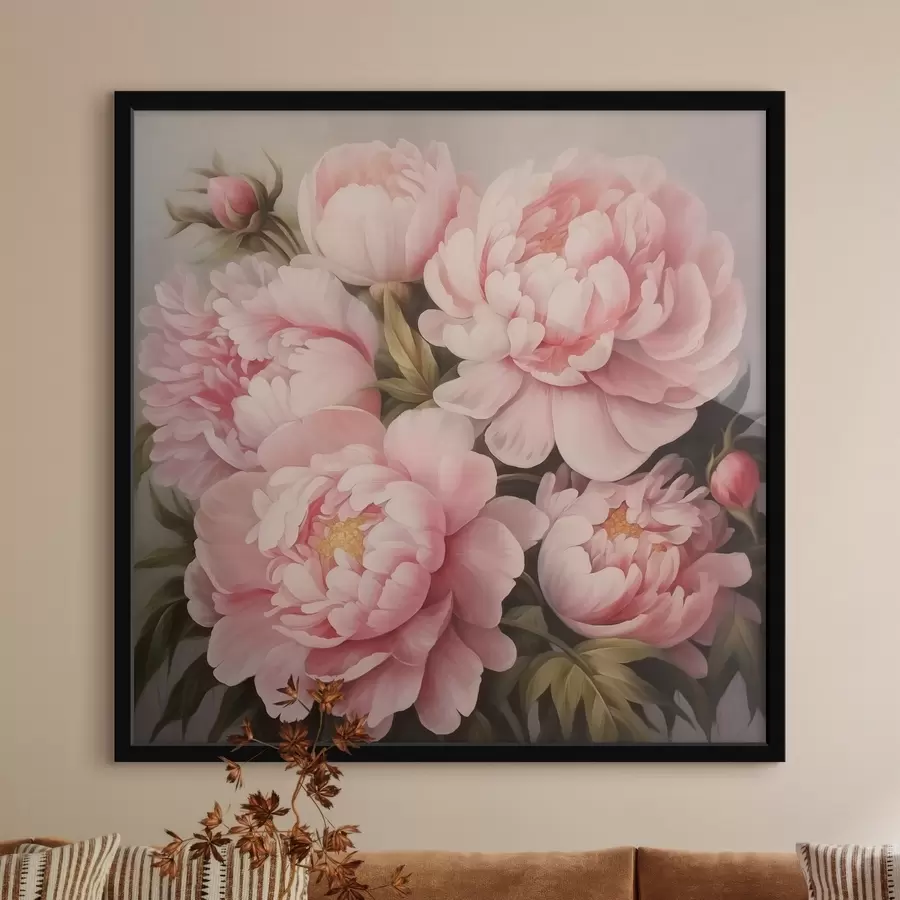 Fototapet Pivoňky f47007