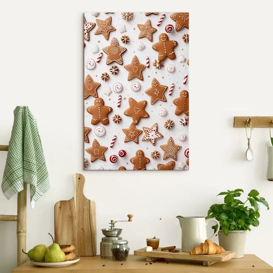 Fototapet Novoroční sušenky s46984