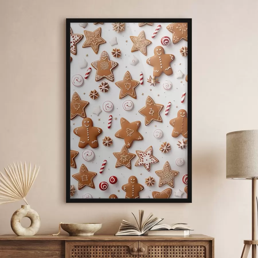 Fototapet Novoroční sušenky f46984