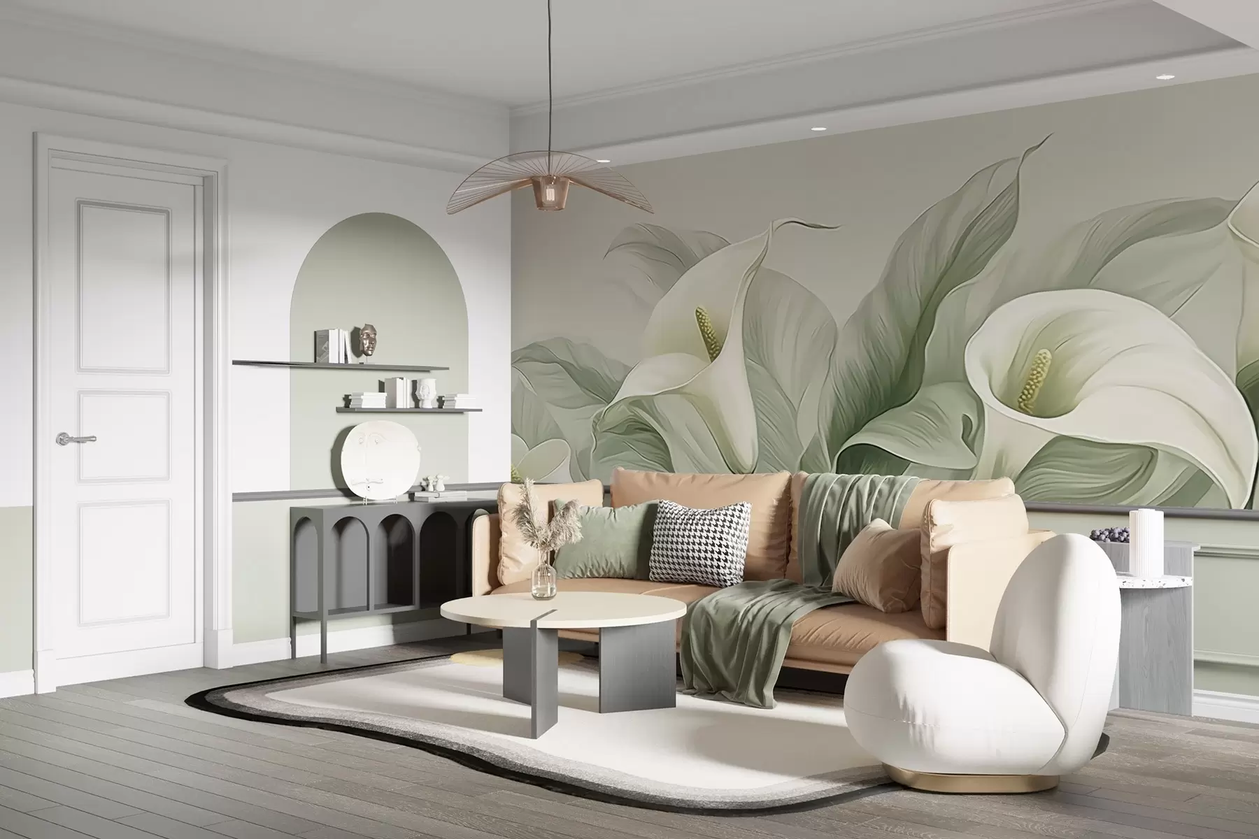 Fototapet Exotické květiny w05028