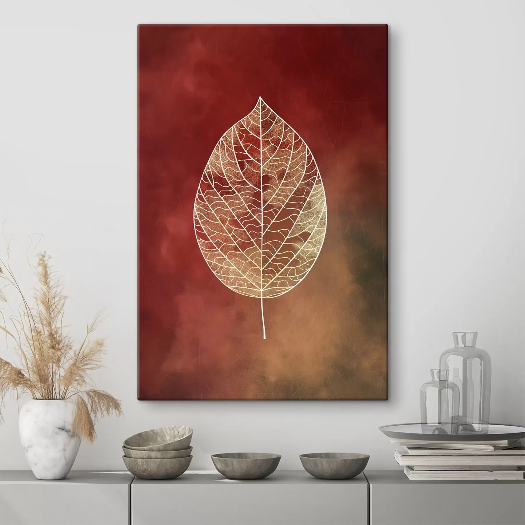 Obraz Listy v různých barvách Č. s47052