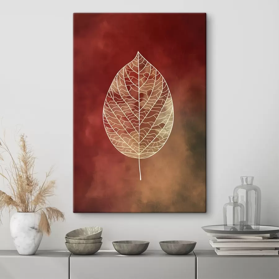 Obraz Listy v různých barvách Č. s47052