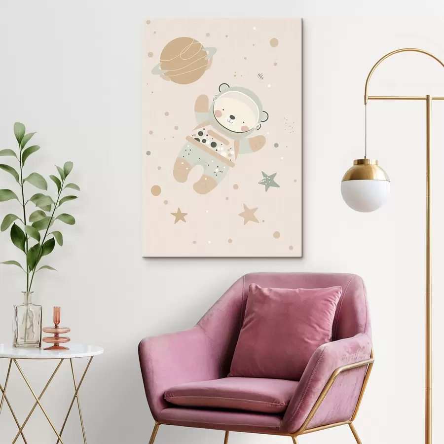 Obraz Kosmonaut medvěd Č. s47068