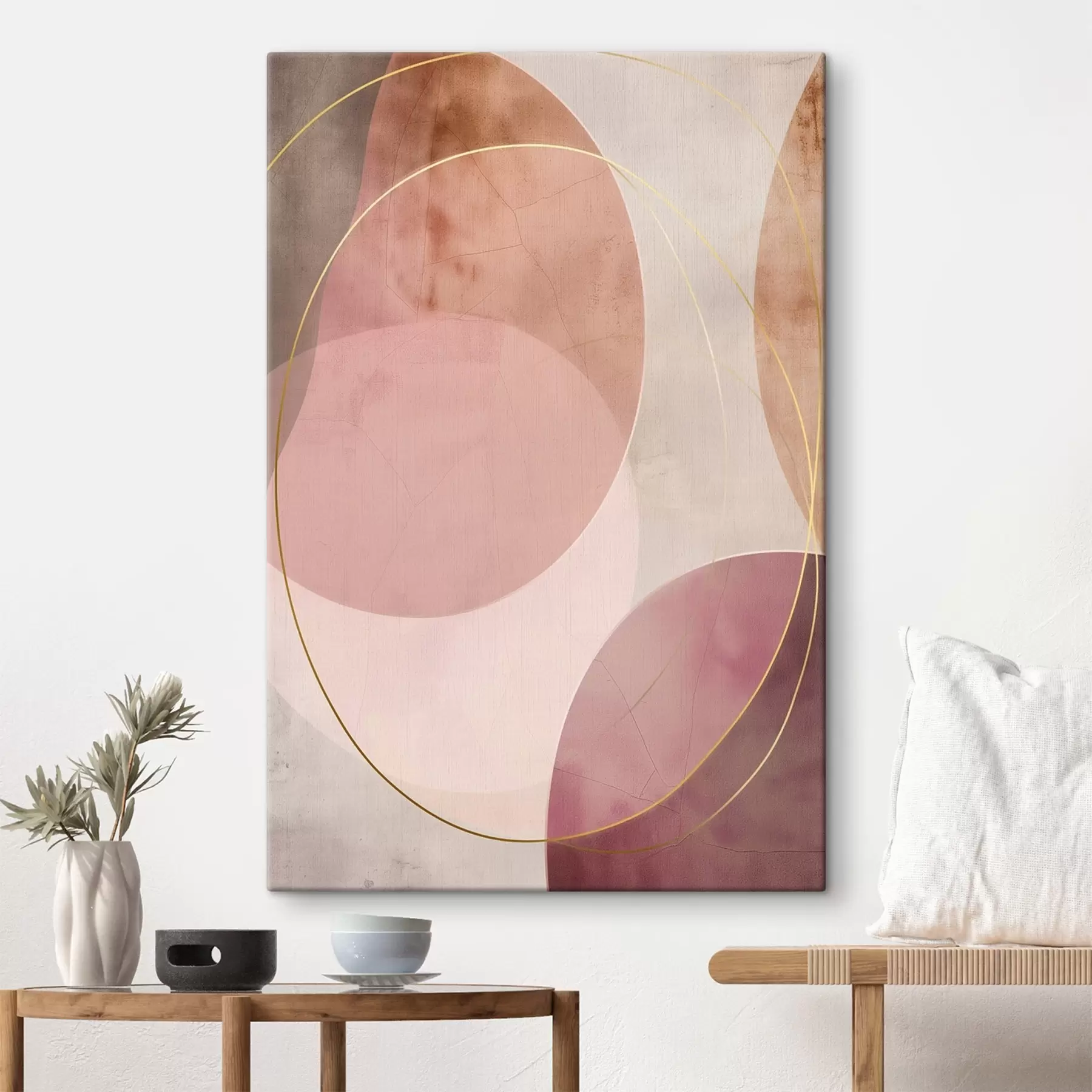 Obraz Abstraktní kruhy Č. s47071