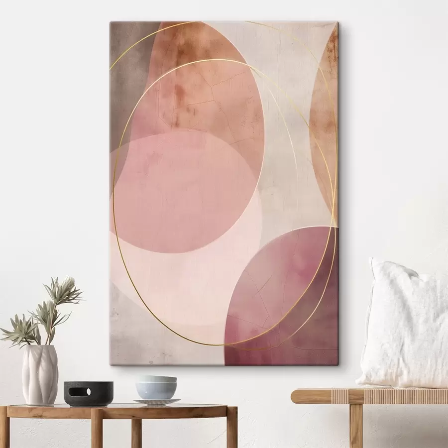 Obraz Abstraktní kruhy Č. s47071