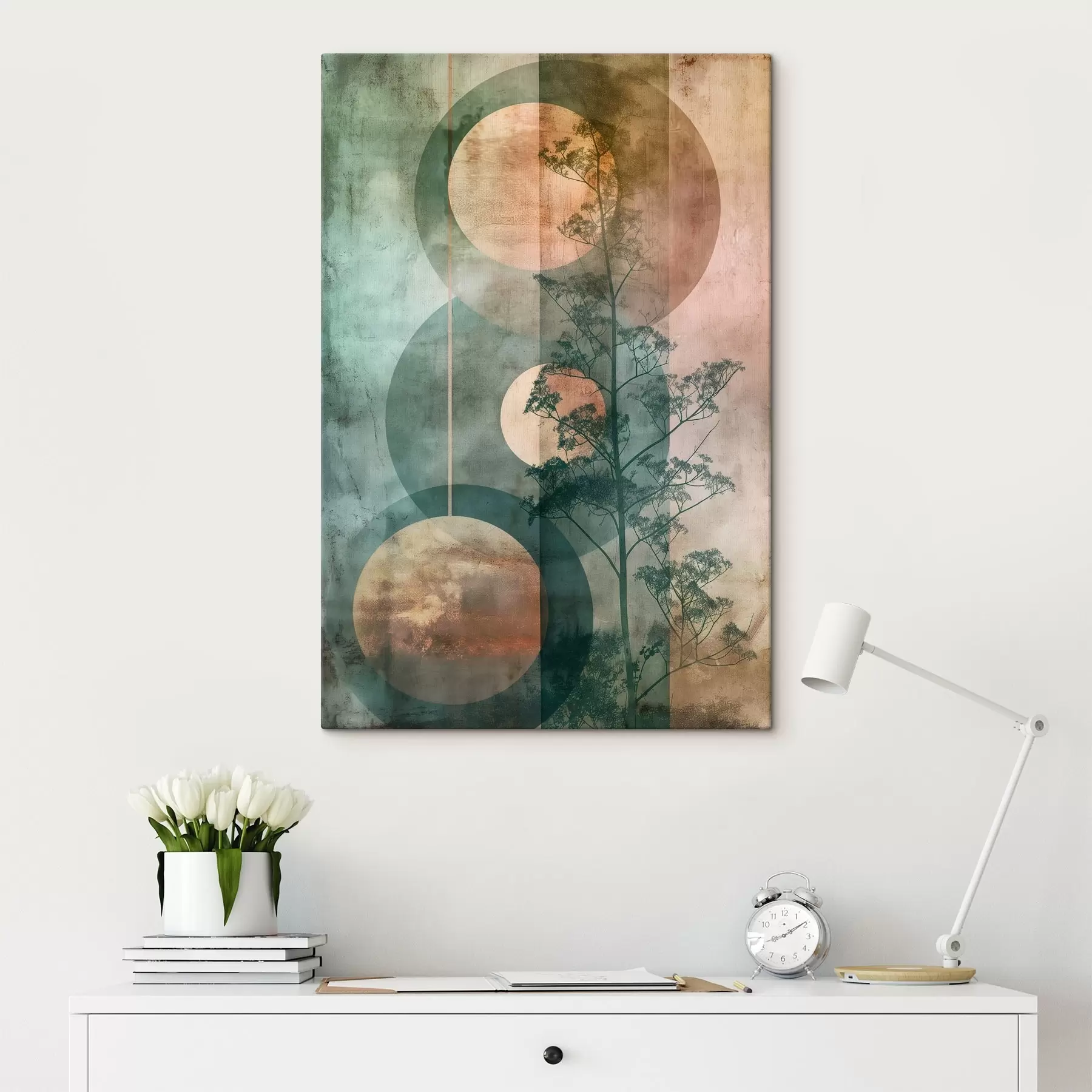 Obraz Abstrakce a listy Č. s47072