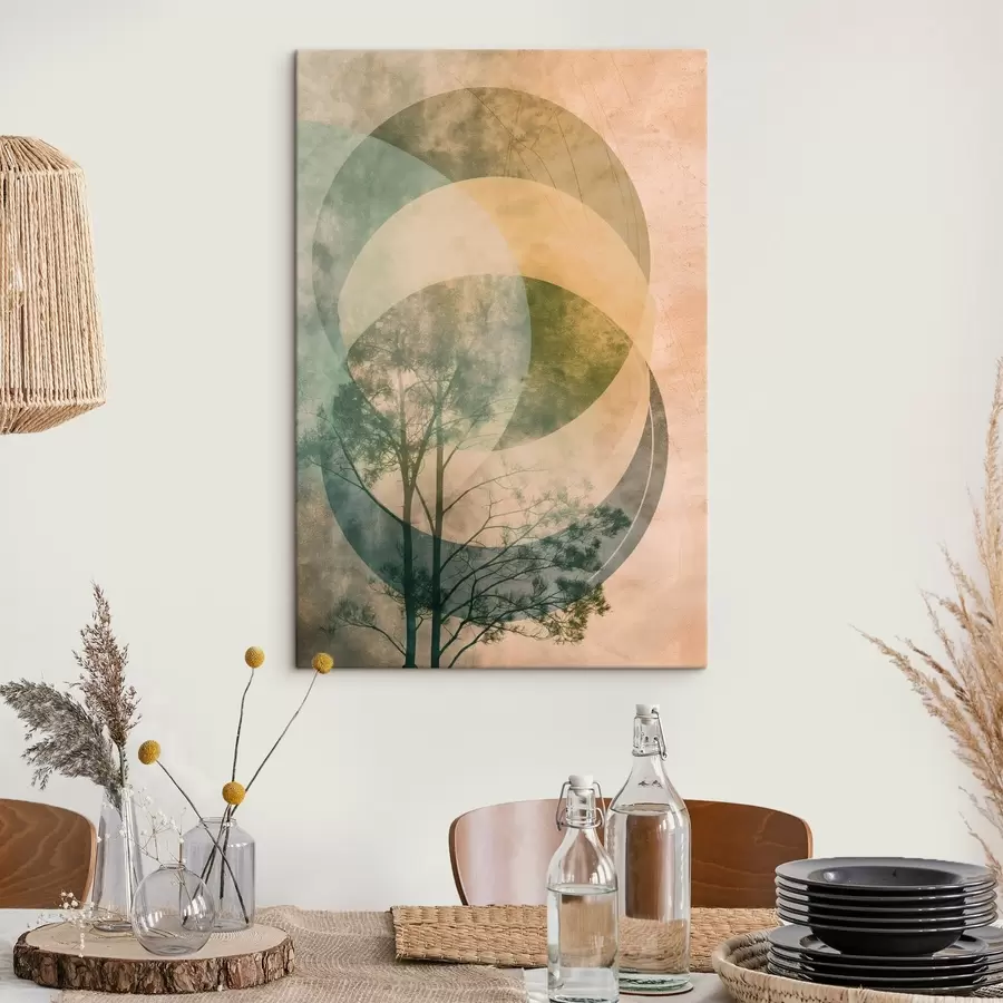 Obraz Kruhy a listy Č. s47073