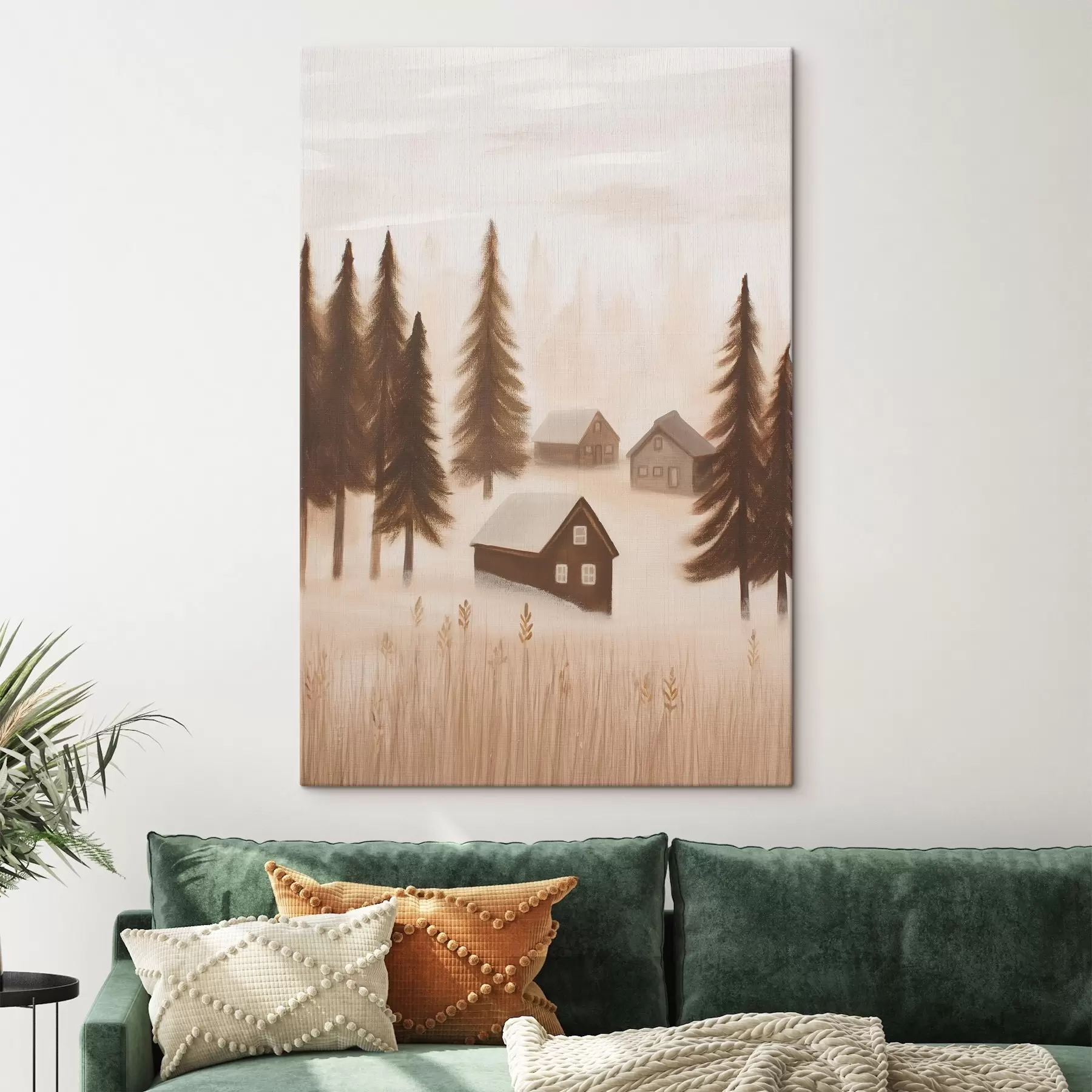 Obraz Domy v lese Č. s47077