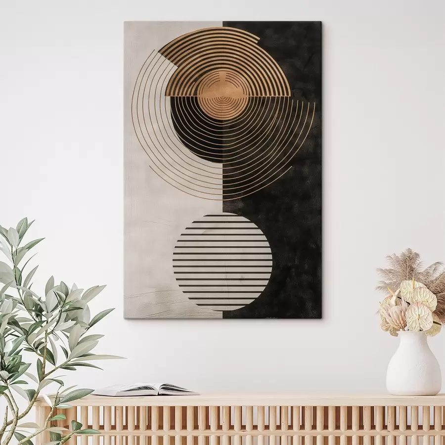 Obraz Kruhy a listy Č. s47080