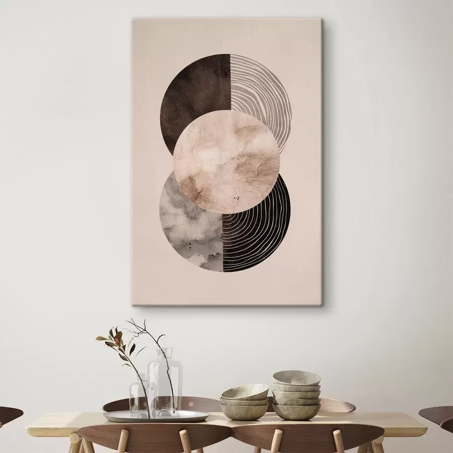 Obraz Tři kruhy Č. s47081