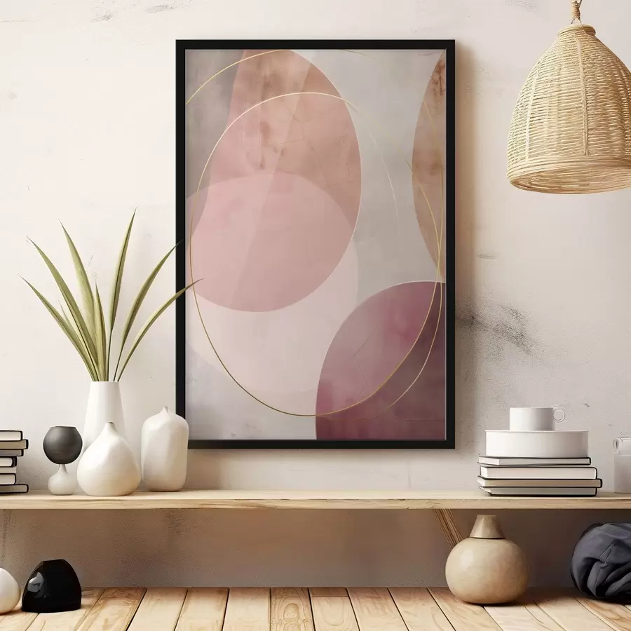 Fototapet Abstraktní kruhy f47071