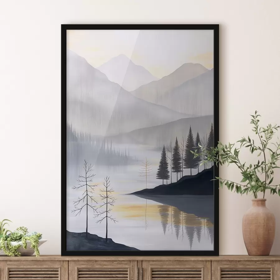 Fototapet Lesy a hory f47078