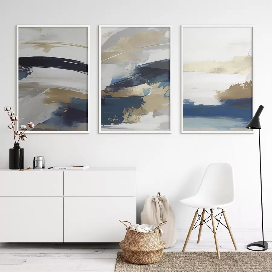 Fototapet Abstraktní vlny klidné vyrovnanosti d00269