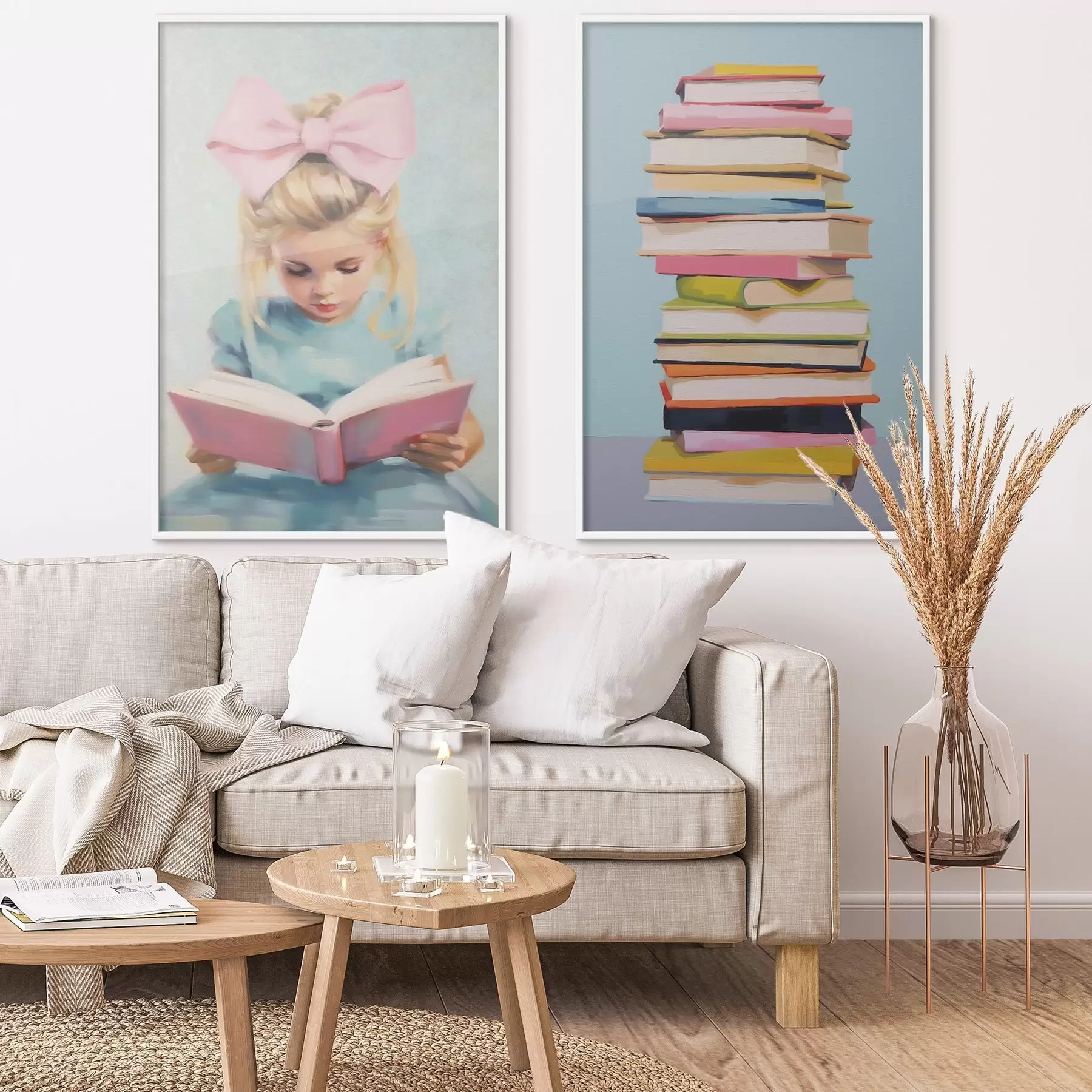 Fototapet Dívka a knihy d00395