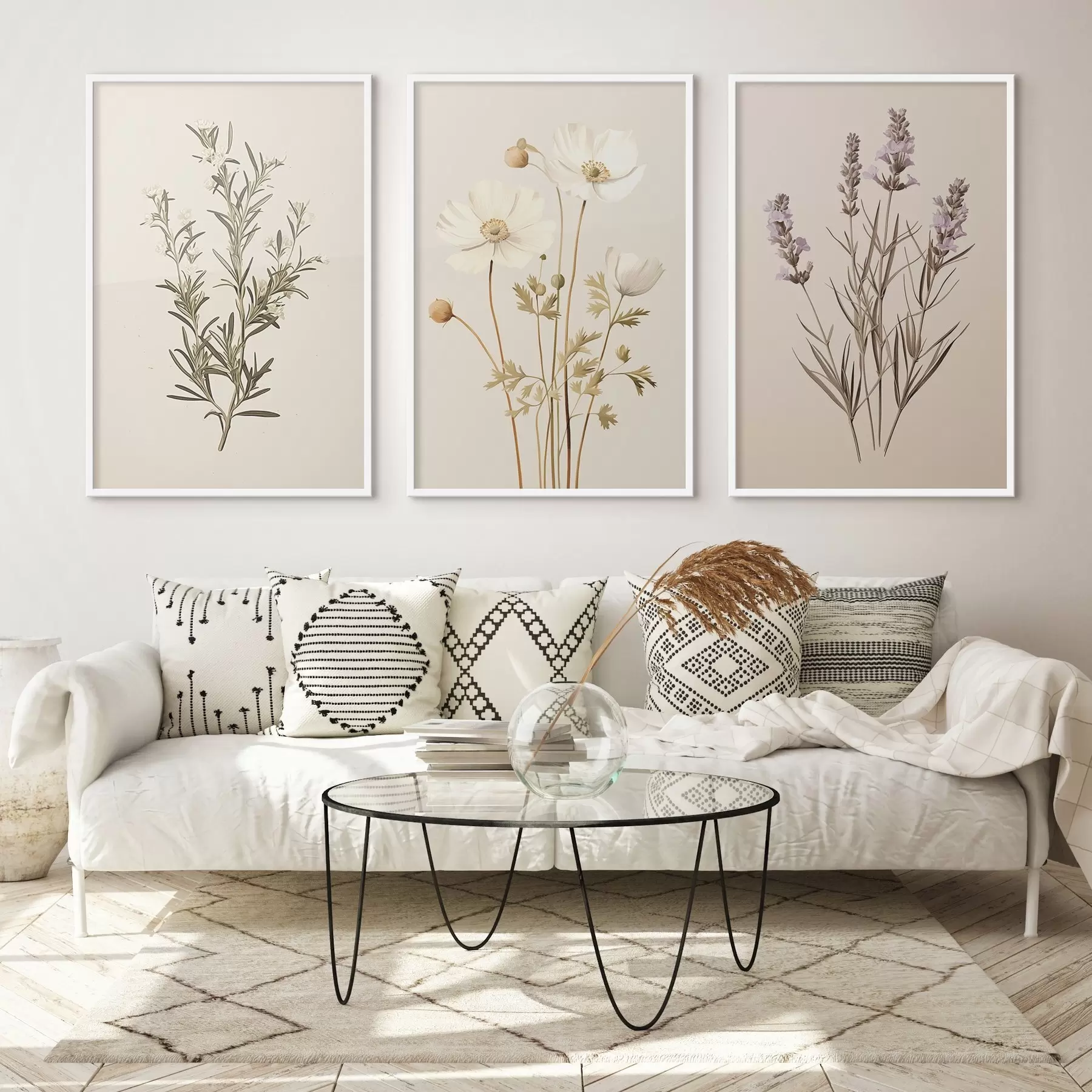 Fototapet Bylinky něhy d00491