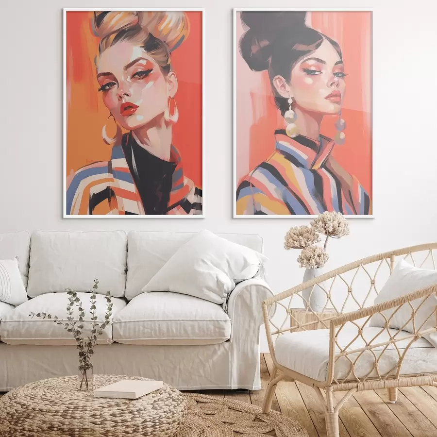 Fototapet Portréty žen d00498