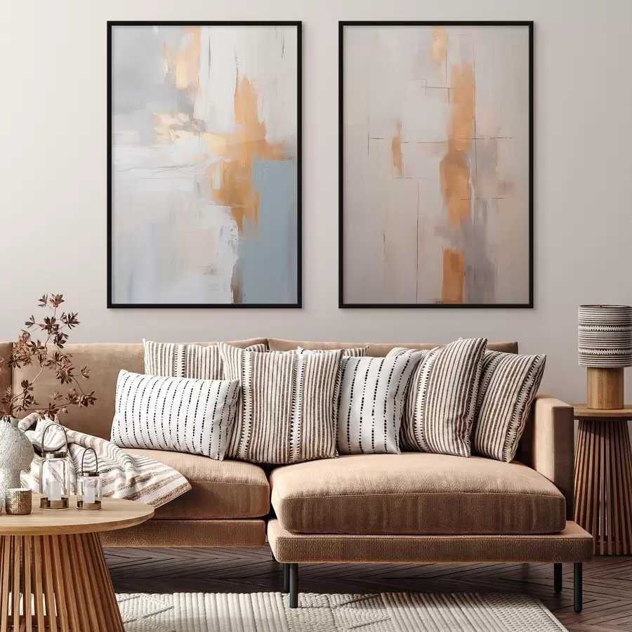 Fototapet Abstraktní tahy štětcem imitující malbu d00502