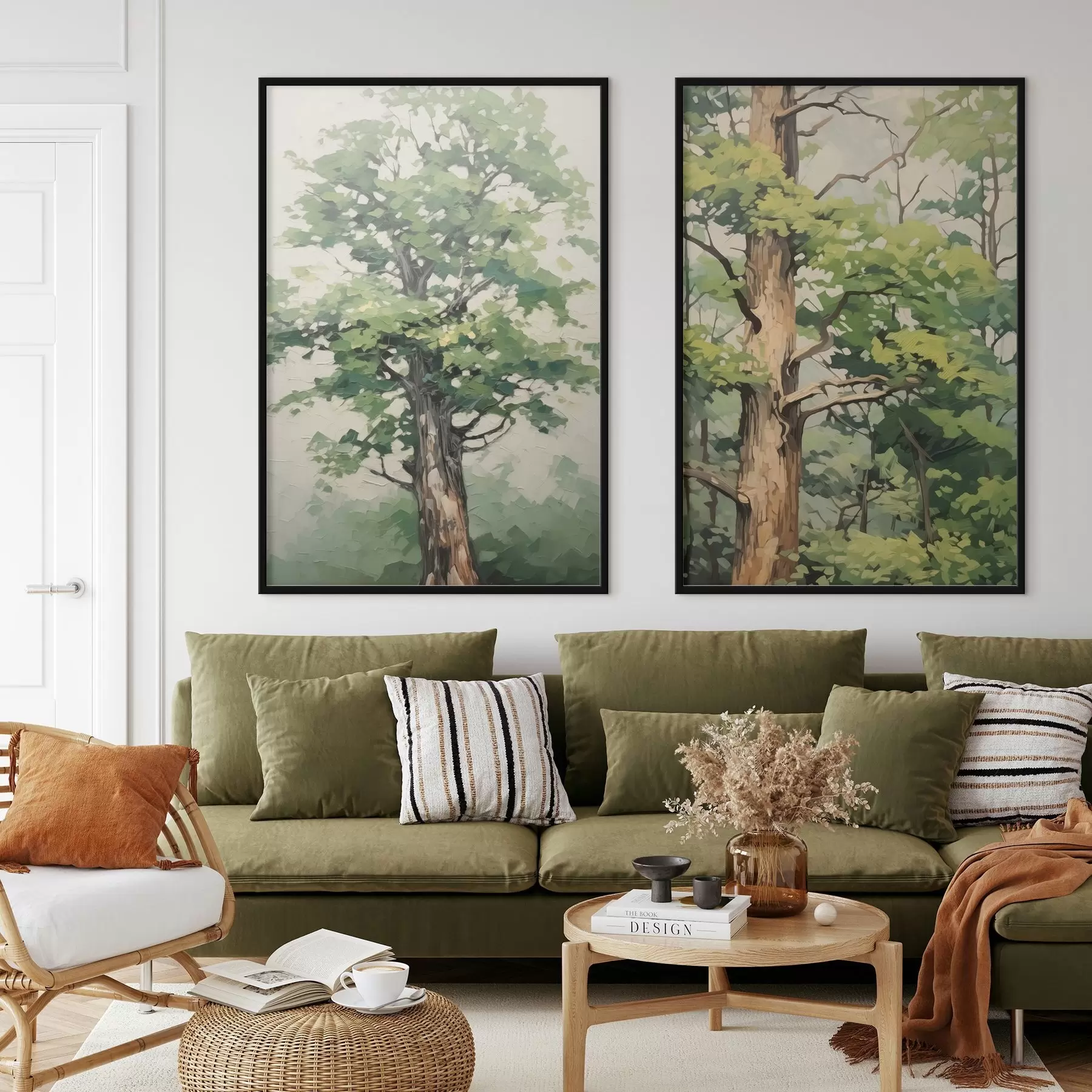 Fototapet Malba imitující dřevo d00503