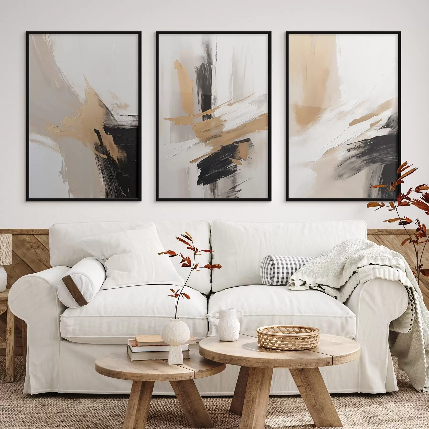 Fototapet Moderní abstrakce imitující tahy štětcem d00505