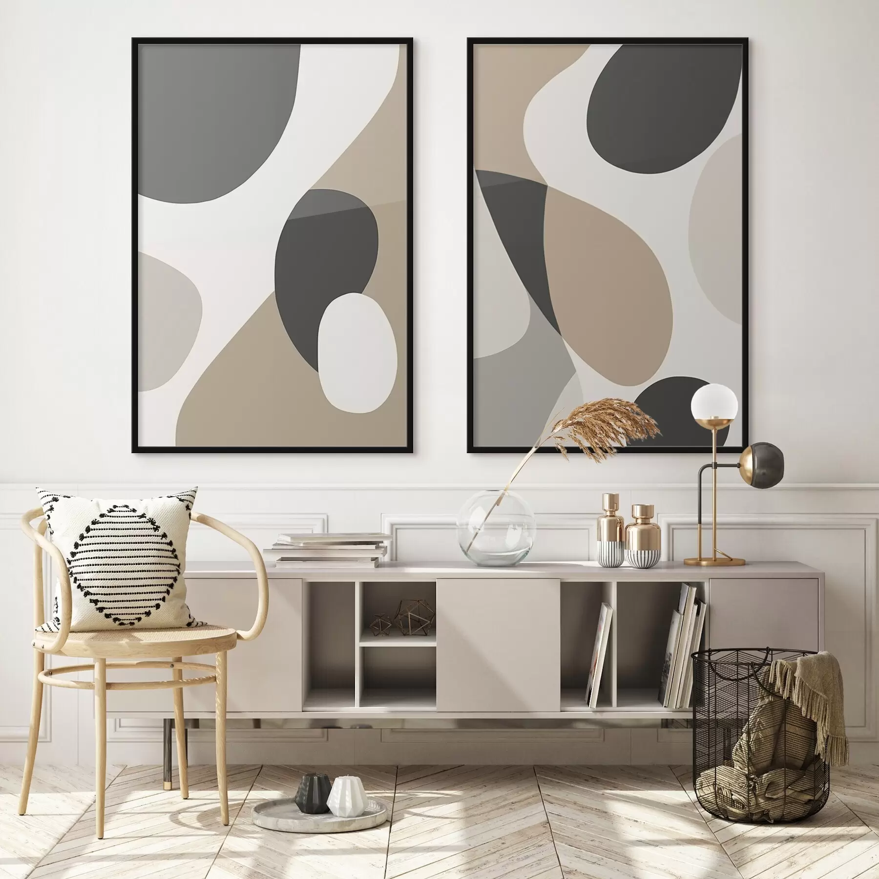 Fototapet Abstraktní tvary d00511