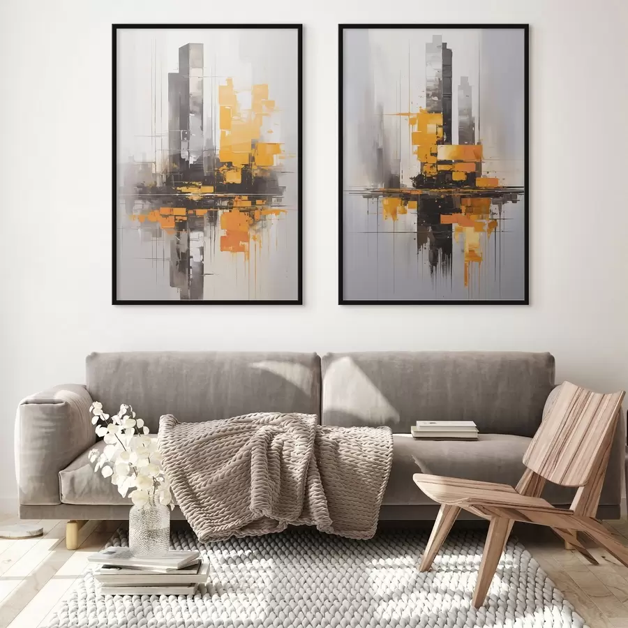 Fototapet Abstraktní mrakodrapy d00515