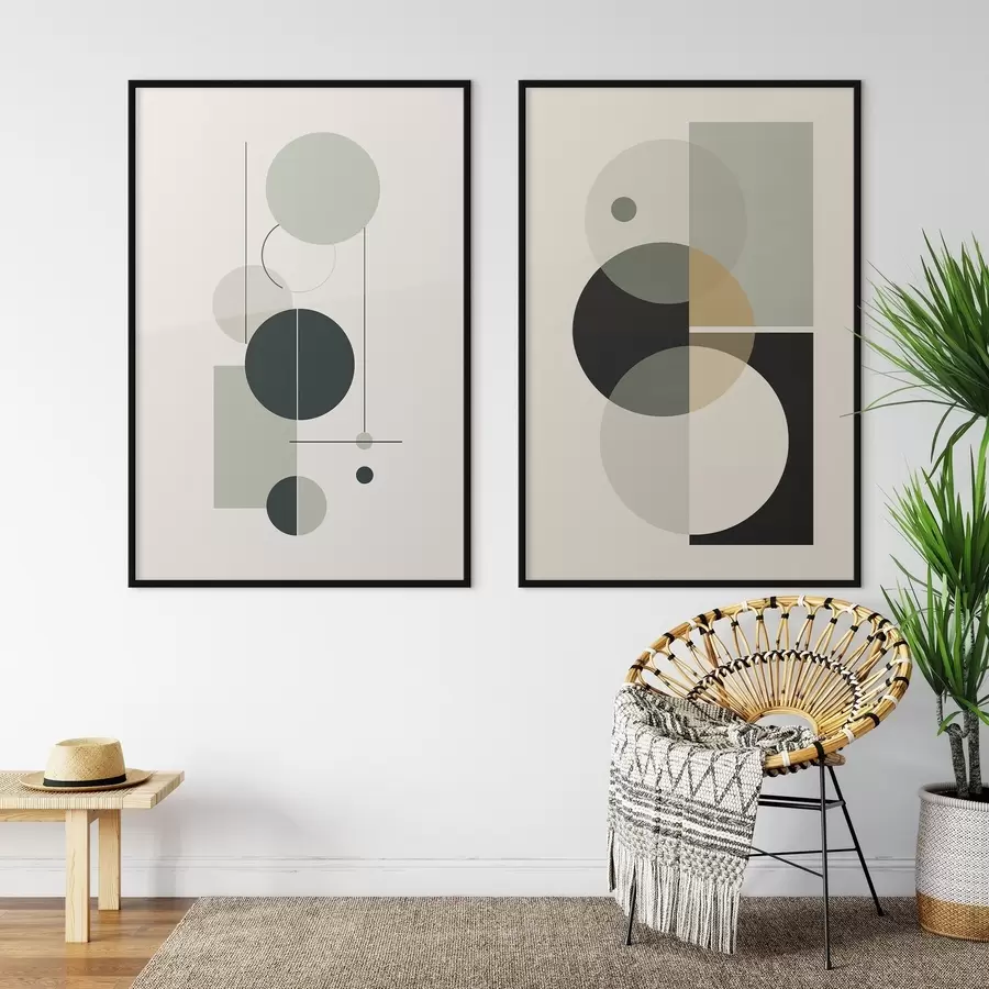 Fototapet Geometrické abstrakce d00909