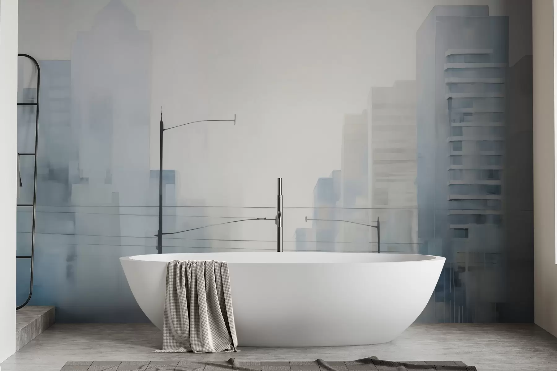 Fototapet Abstraktní město w05074