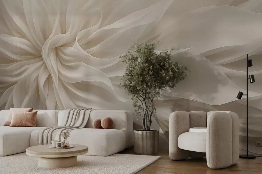 Fototapet Hedvábné okvětní lístky světla w05050