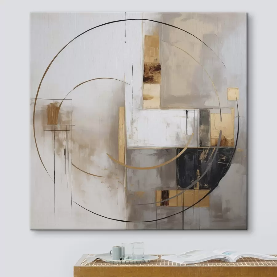 Obraz Abstraktní kompozice Č. s47149