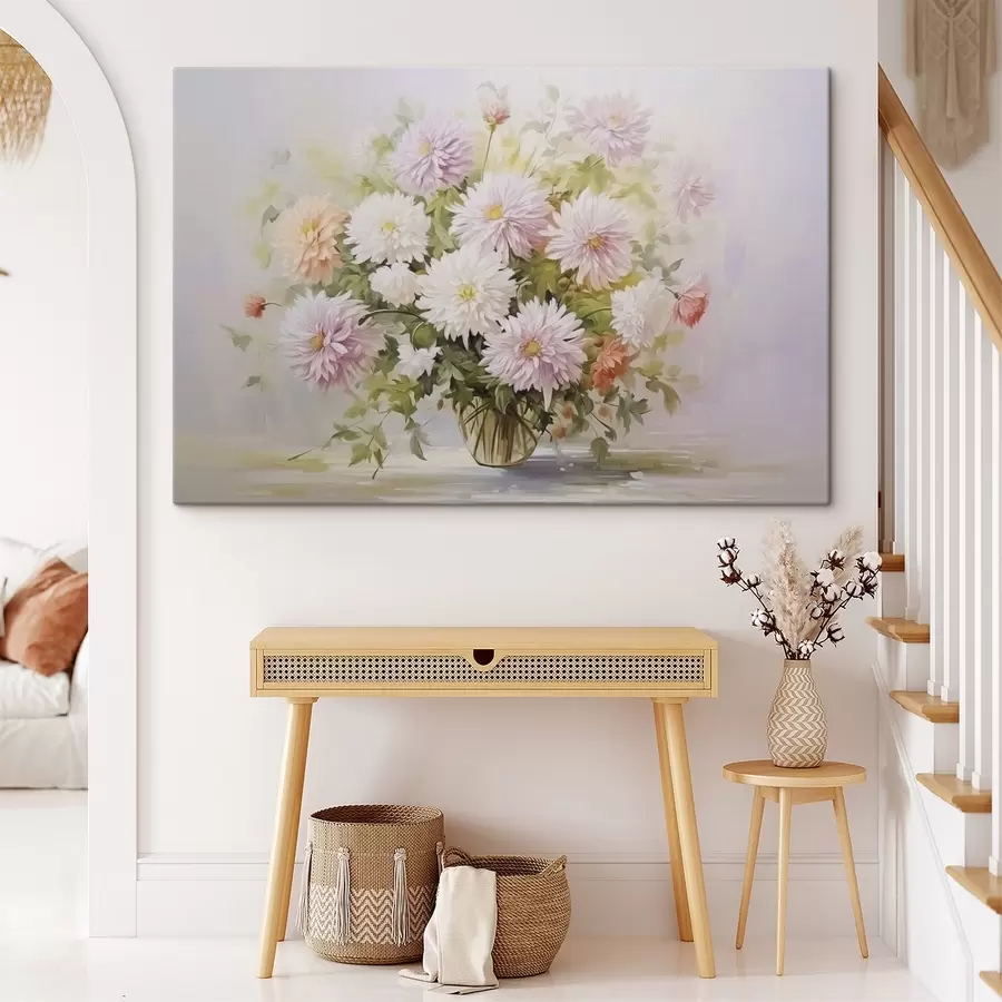 Obraz Chryzantémy v květináči Č. s47154