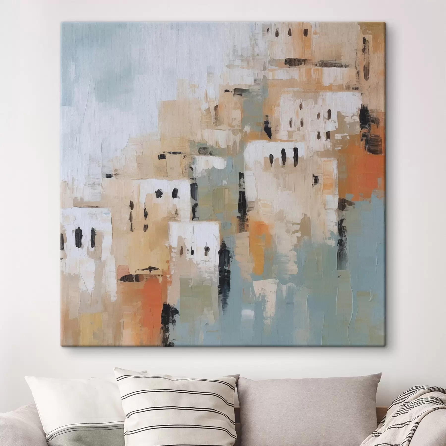 Obraz Abstraktní město Č. s47241