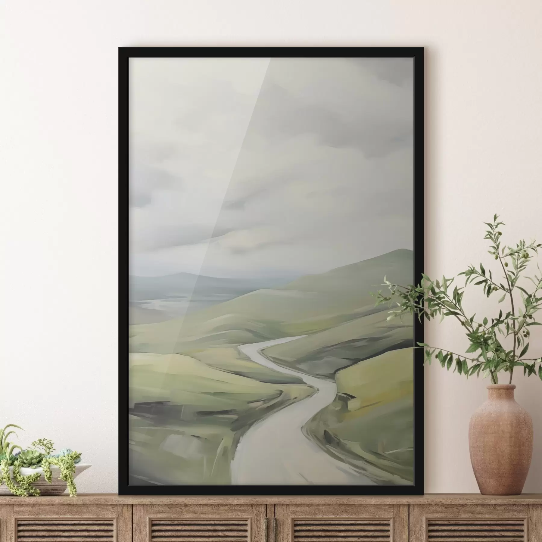 Fototapet Cesta v poli f47244