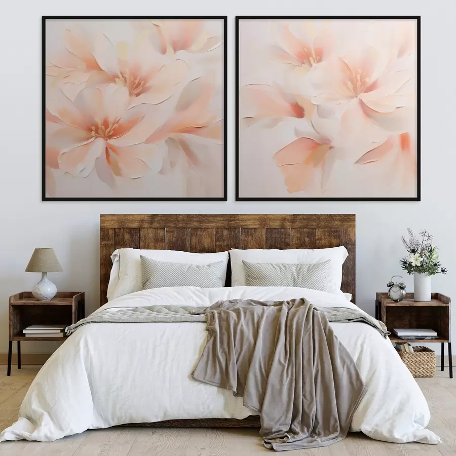 Fototapet Abstraktní jemné květiny d00789