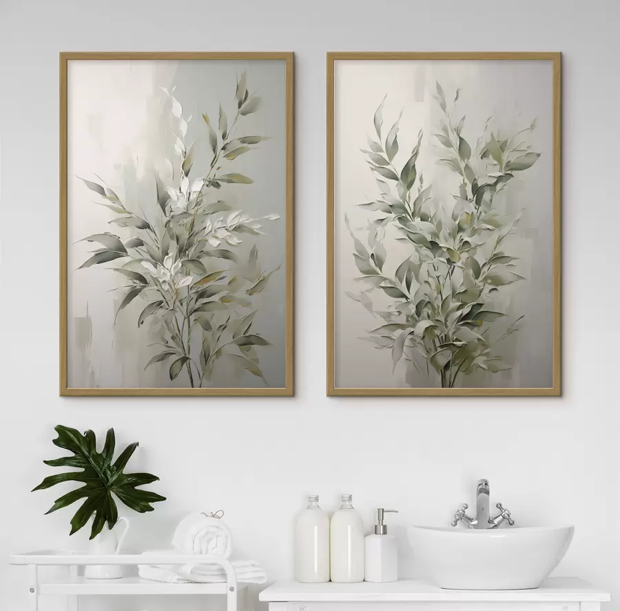 Fototapet Duet olistěných větví d00851