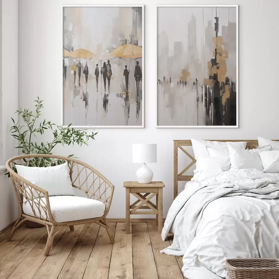 Fototapet Abstraktní městská krajina d00873