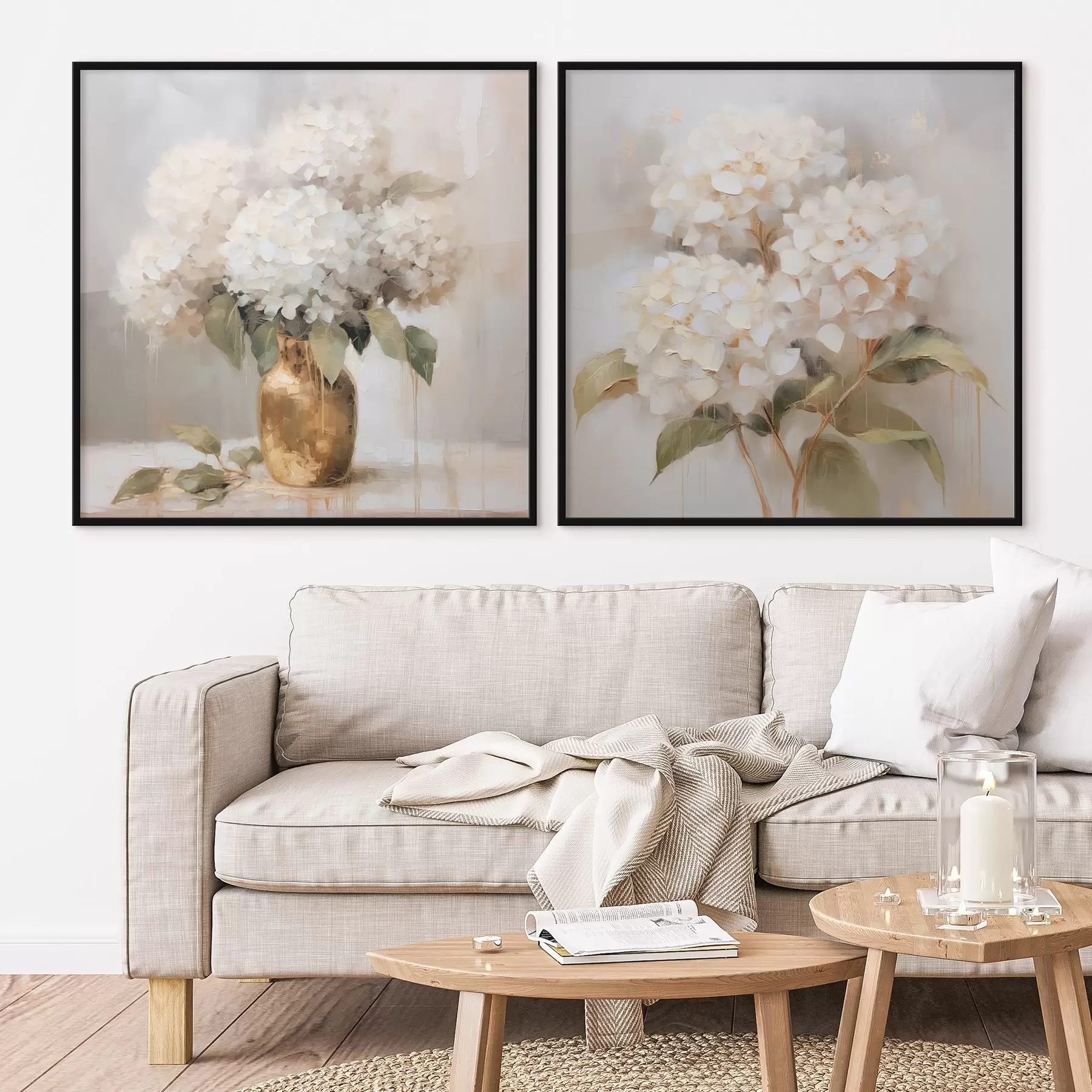 Fototapet Jemné hortenzie d00857