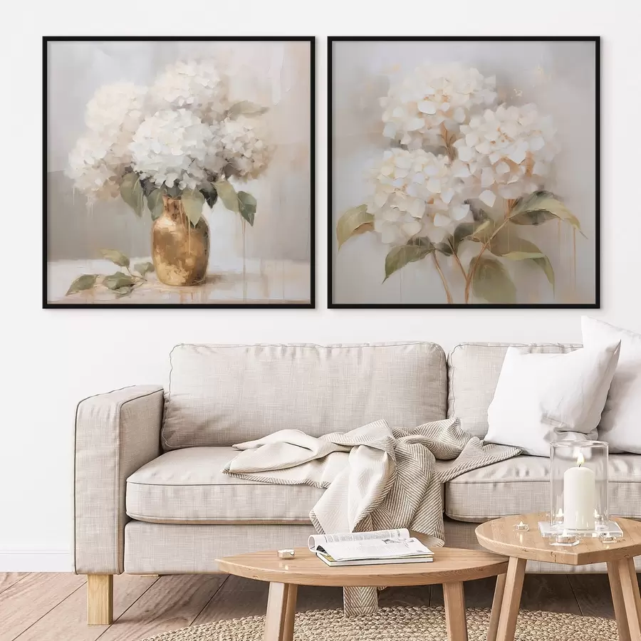 Fototapet Jemné hortenzie d00857