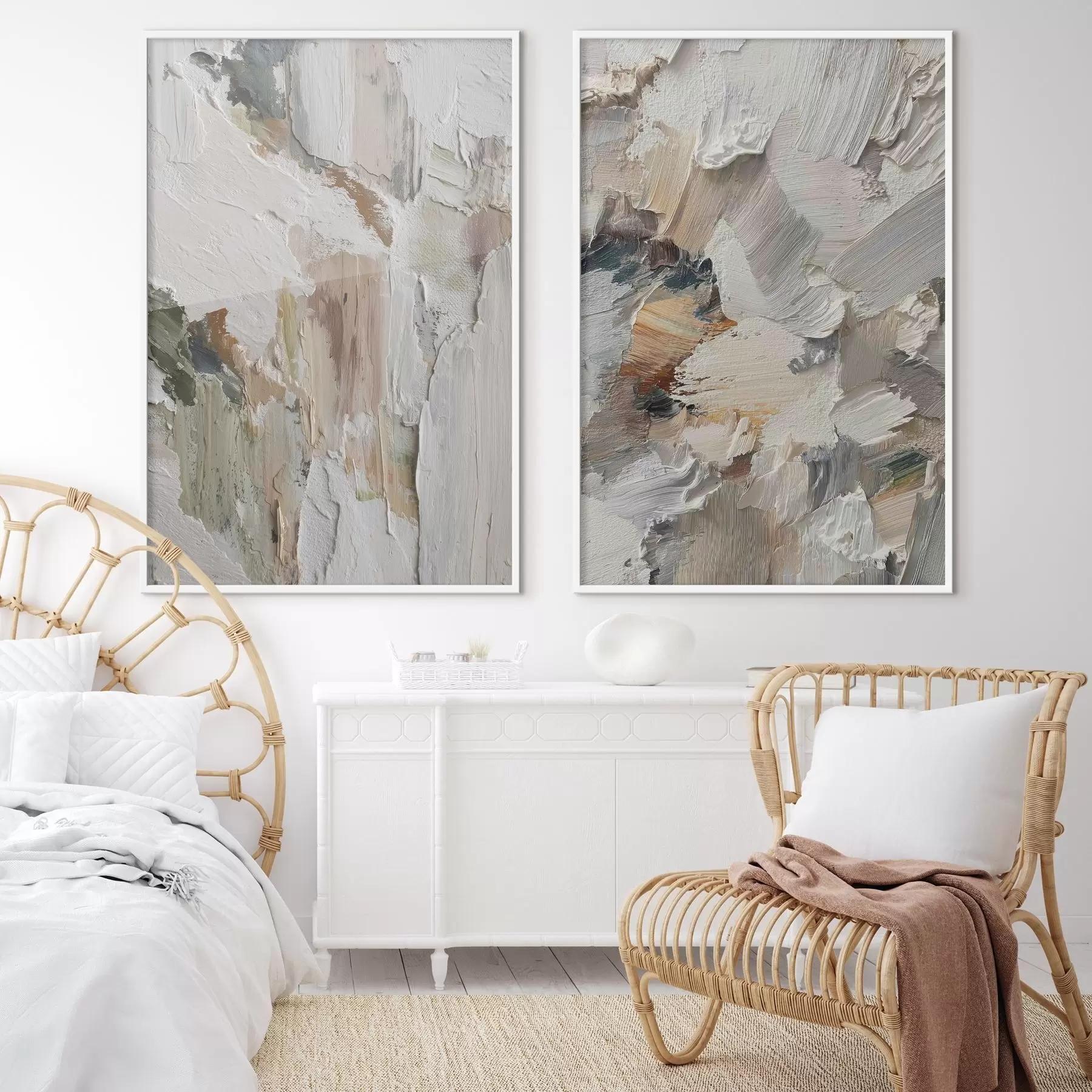 Fototapet Abstraktní impasto textura d00916