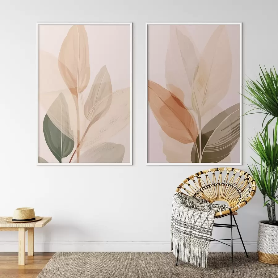 Fototapet Listy d00945