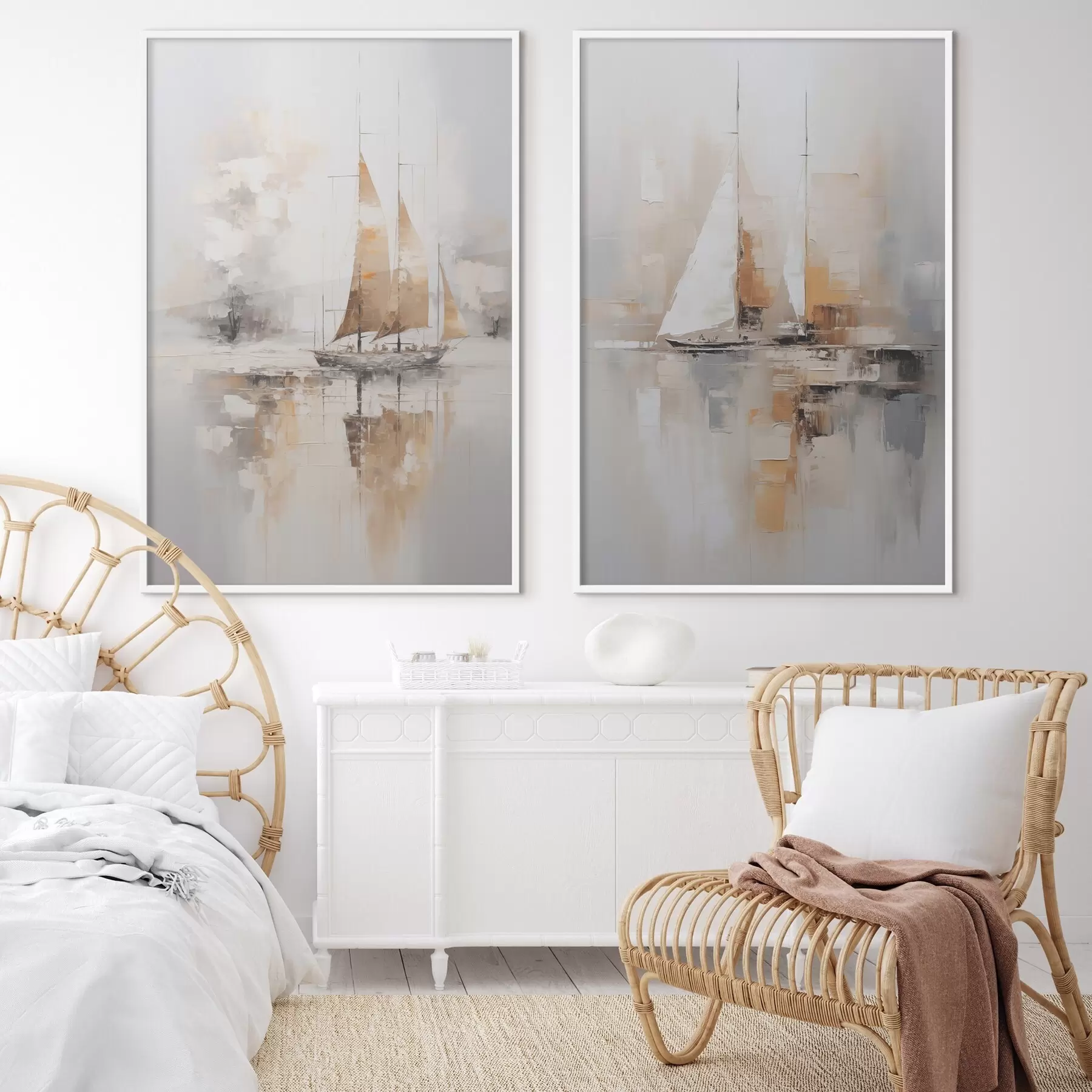 Fototapet Imitace malby plachetnice d00948