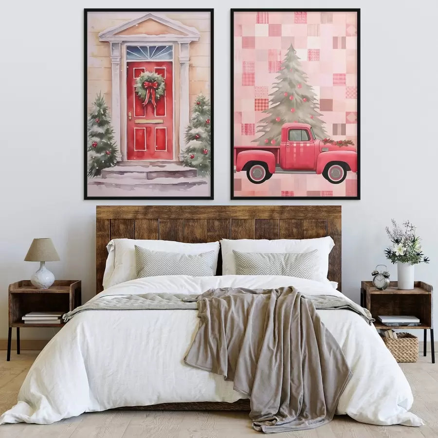 Fototapet vánoční atmosféra d00978