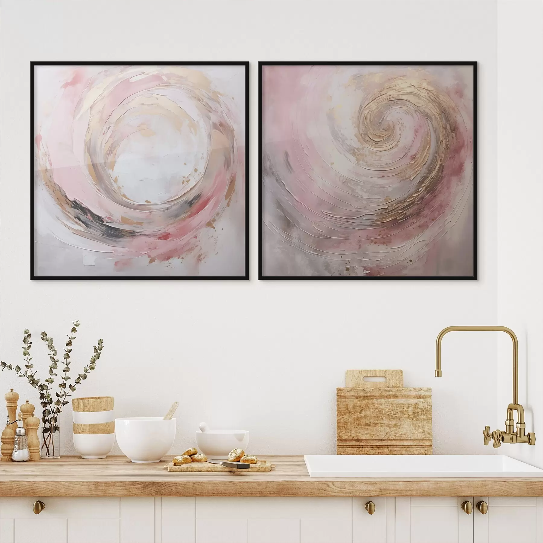 Fototapet Abstraktní malba imitující víření d01028