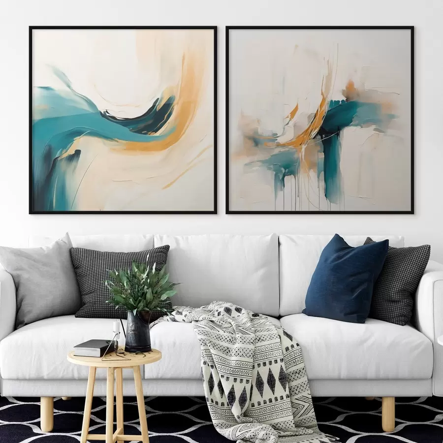 Fototapet Umělecká kompozice s plynulým přechodem barev d00989