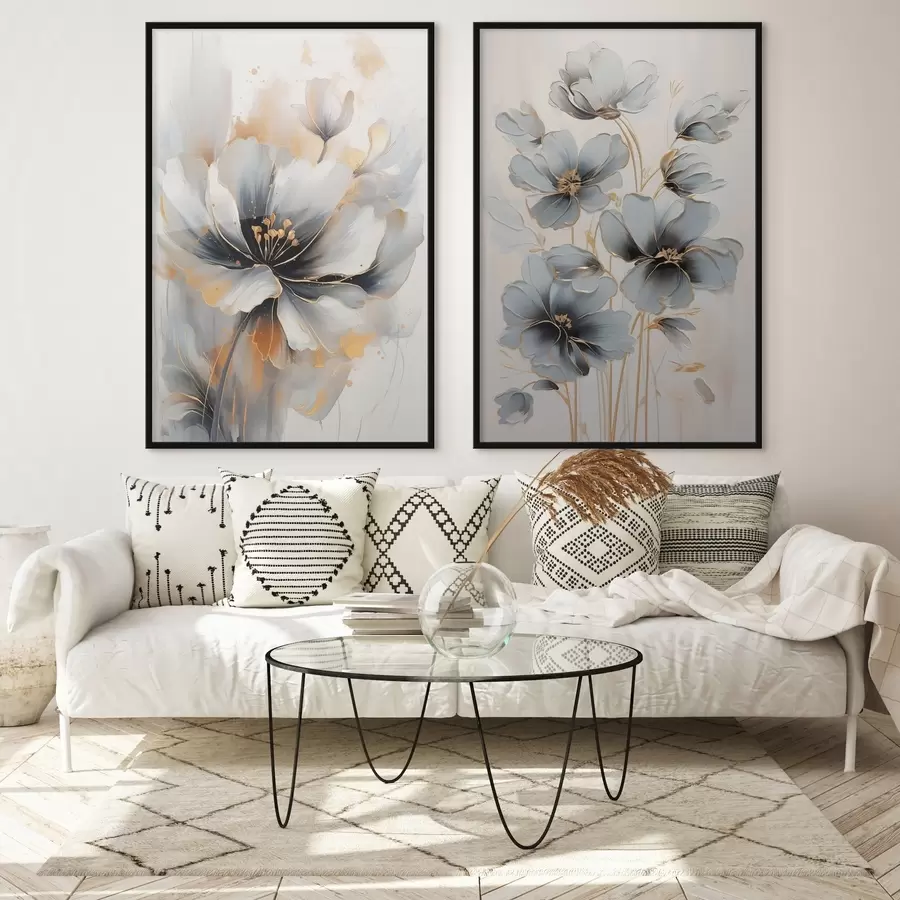 Fototapet Abstraktní květiny d01043