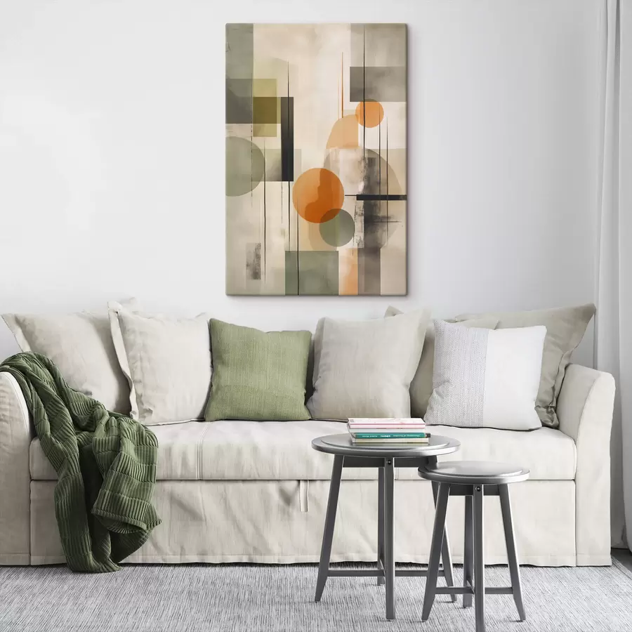 Obraz Geometrické abstrakce Č. s47098